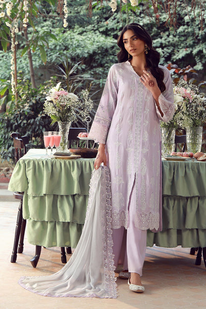 Sahar | Festive Edit 26 | Lilac Twilight - Luxury Dress - available at Maria Faisal in UK and USA.