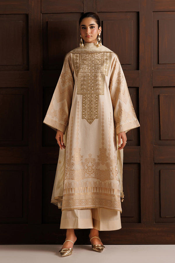 Baroque | Luxury Summer Pret |UF-4508 - Luxury Dress - available at Maria Faisal in UK and USA.