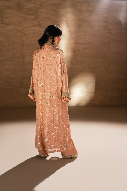 Sana Abbas | Zalea Formals | RHEA - Formal Dress - available at Maria Faisal in UK and USA.