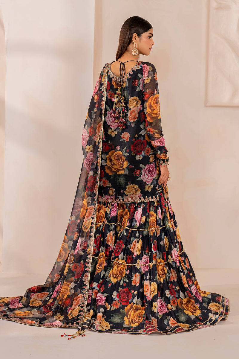 Baroque | Formal Collection | CHIFFON UF-707 - Ladies Clothes 