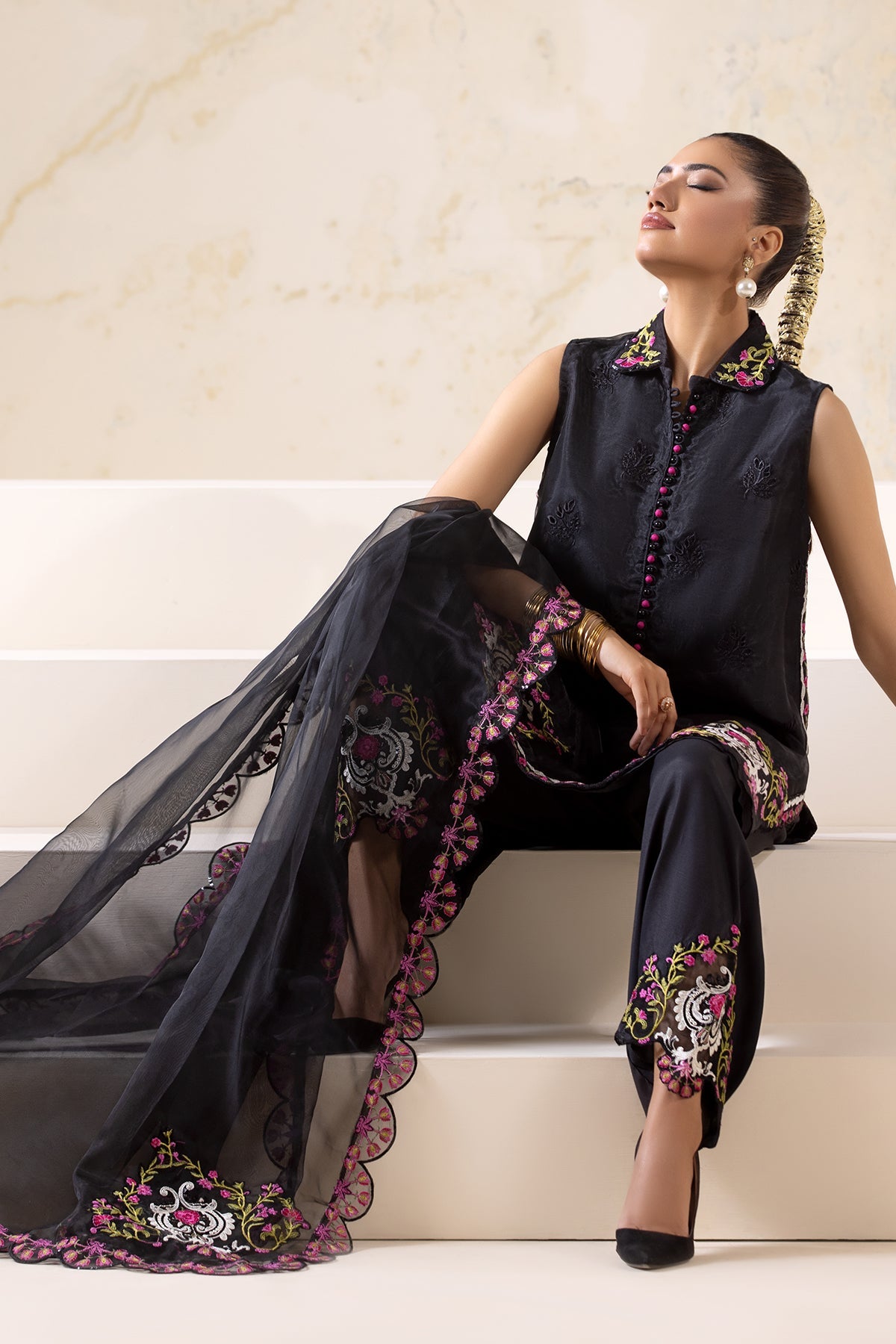 Charizma | Festive Pret | CMA-4-28 - Ladies Clothes - Maria Faisal