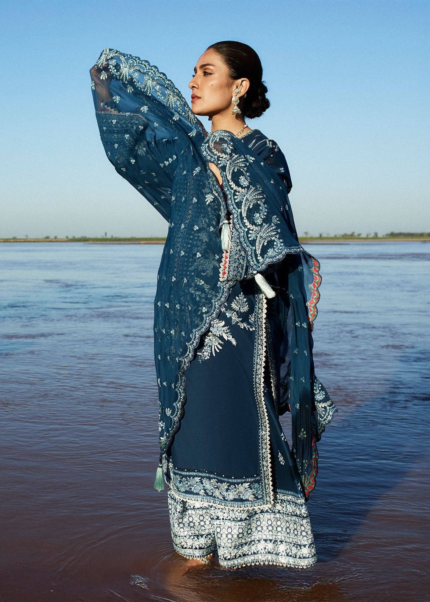 Hussain Rehar | Surkh Eid Pret’25 | Meherbano by Maria Faisal - Registered Vendor of : Hussain Rehar - type : Ladies Clothes - 100% original wedding dresses