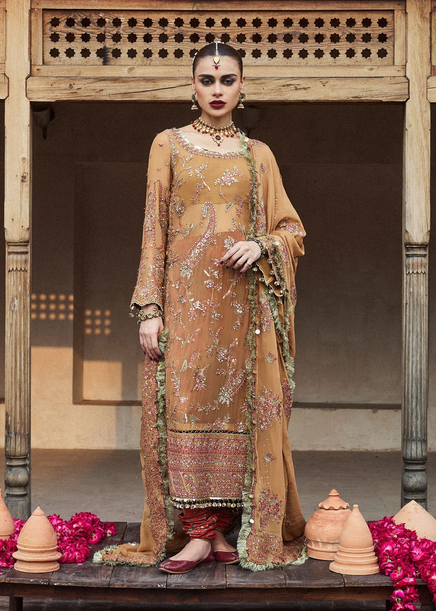 Hussain Rehar | Festive Formals 24 | Talai - Ladies Clothes - Maria Faisal