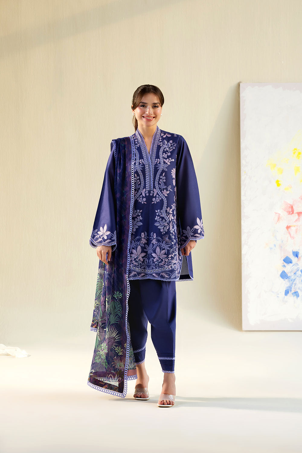 Sobia Nazir | Vital 26 | 8B - Luxury Dress - available at Maria Faisal in UK and USA.