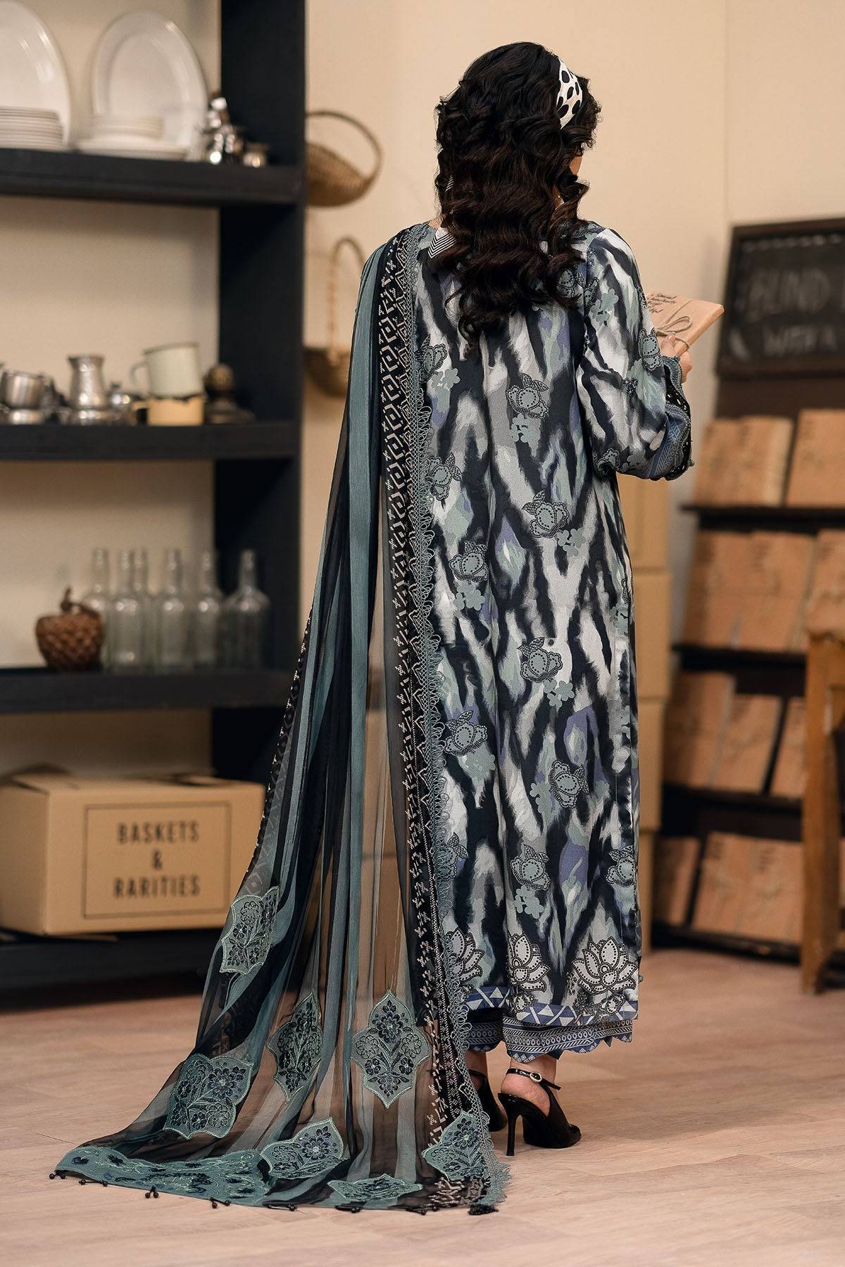 Nureh | Glam Girl Lawn | GL-24 by Maria Faisal - Registered Vendor of : Nureh - type : Ladies Clothes - 100% original wedding dresses