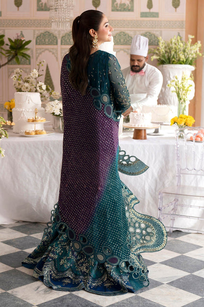 Nureh | Jhoomro Formals |NL-94 Amania - Formal Dress - available at Maria Faisal in UK and USA.