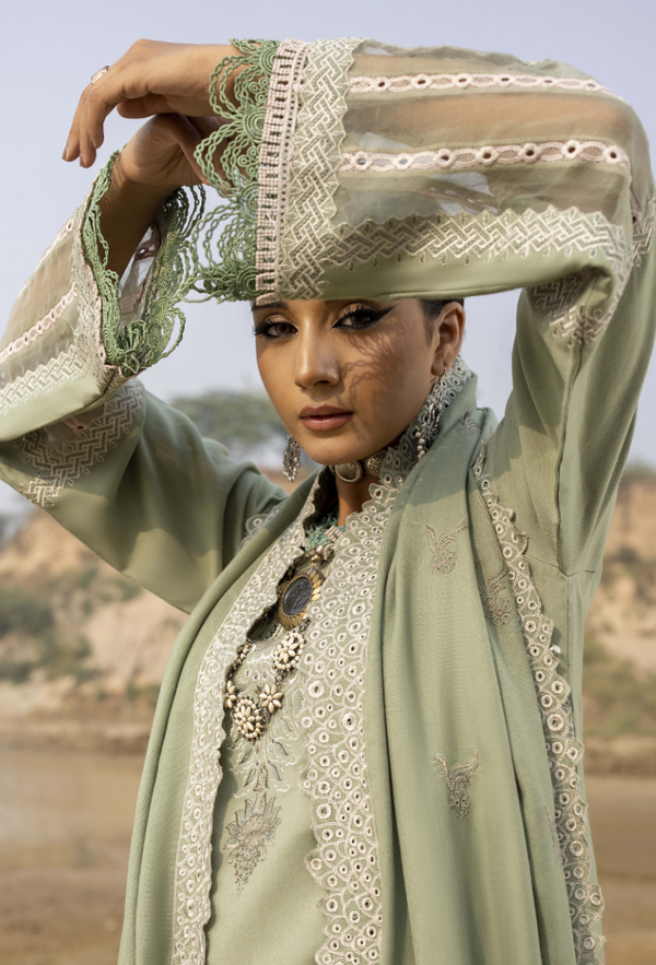 Humdum I Sierra Wool I Sierra-D02 - Ladies Clothes - Maria Faisal