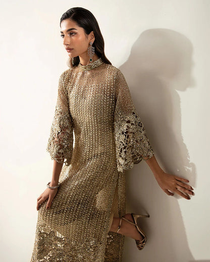 Mushq | Fleur Luxury Formals | Eve - Formal Dress - available at Maria Faisal in UK and USA.
