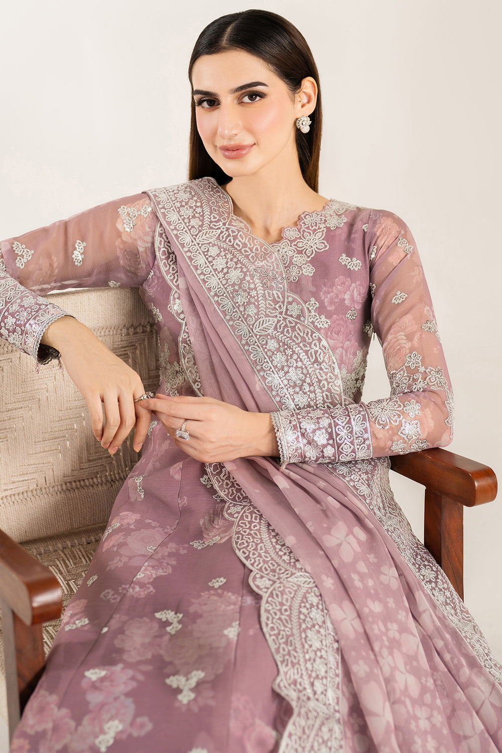 Farasha | Fiorella Formals | Rosy Spark - Ladies Clothes - Maria Faisal