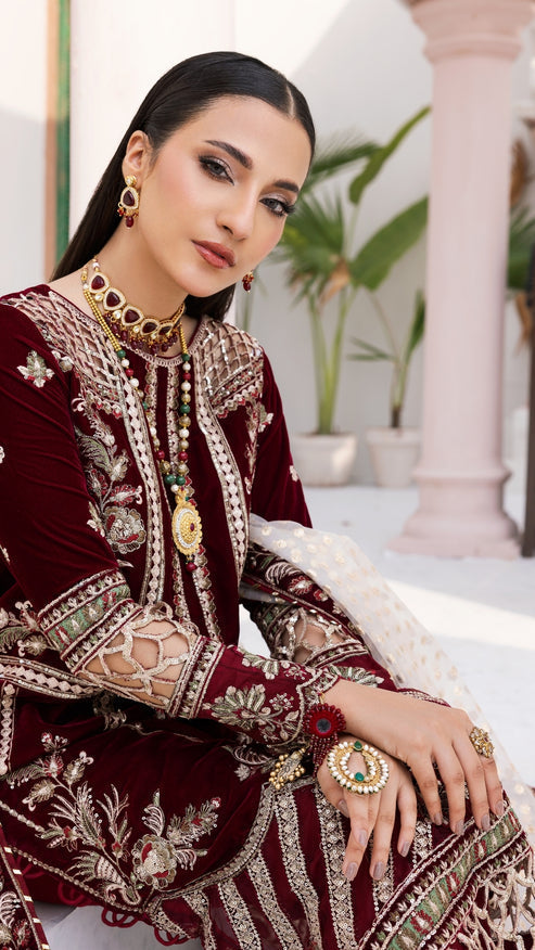 Zebtan | Andaz e Makhmal | ZAM-02 - Ladies Clothes - Maria Faisal