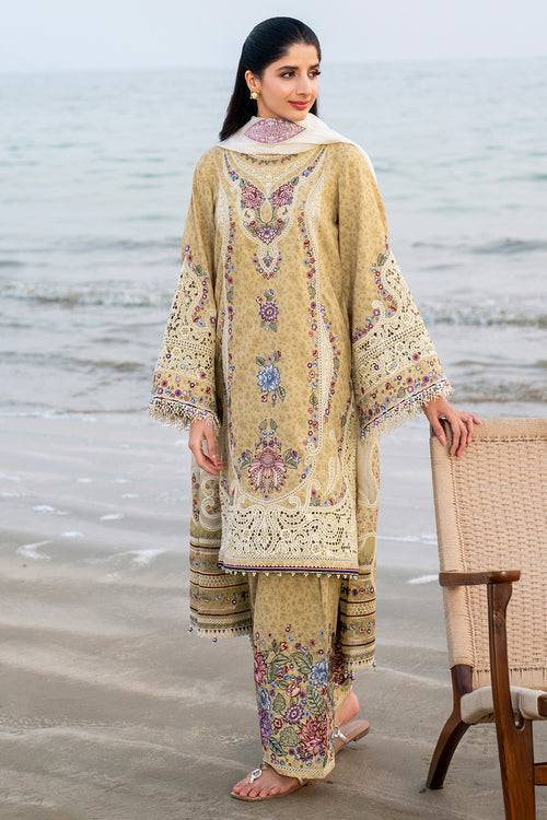 Jazmin | Shahkaar Luxury Lawn 25 | SL25-D4 by Maria Faisal - Registered Vendor of : Jazmin - type : Ladies Clothes - 100% original wedding dresses