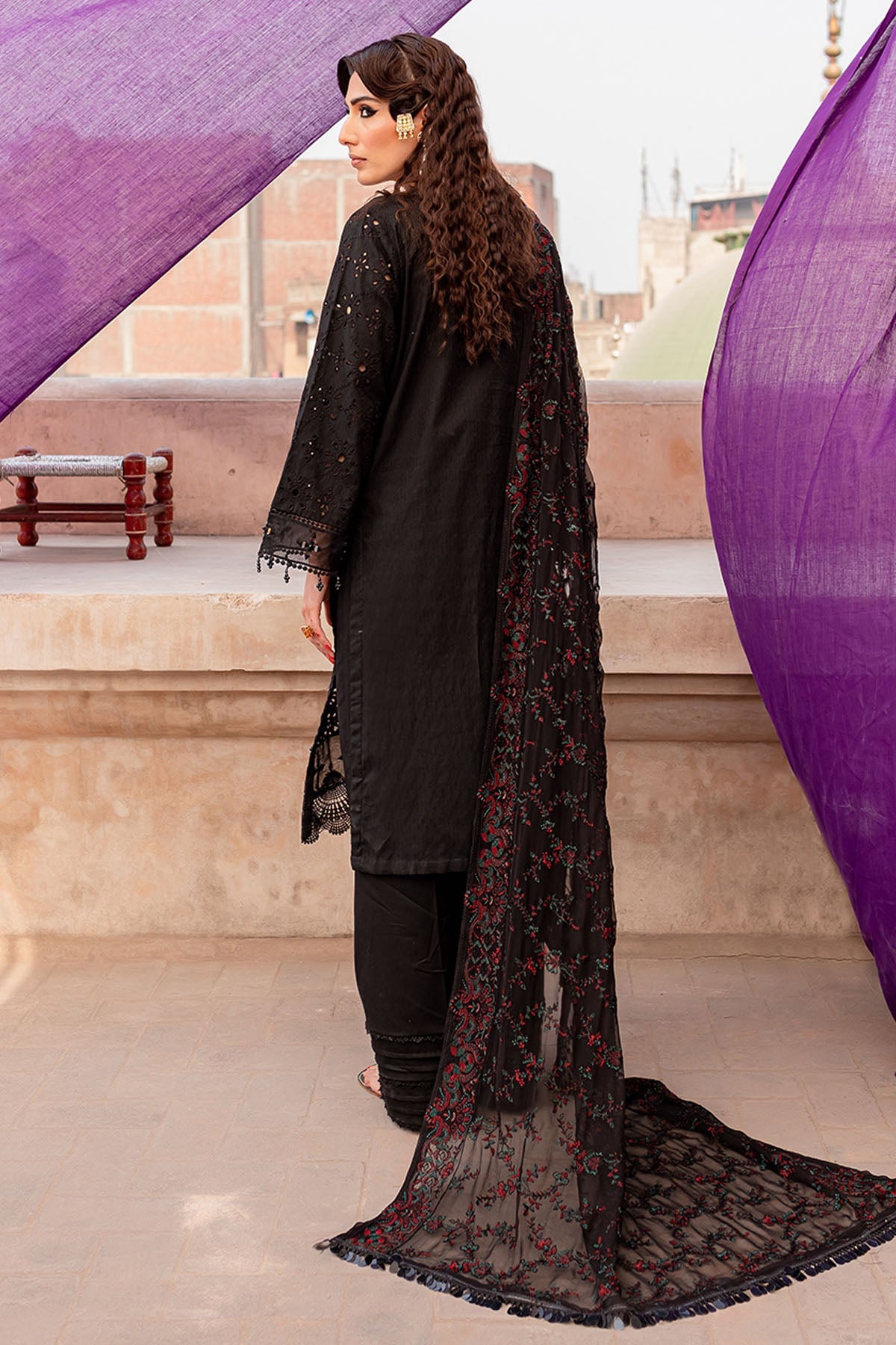 Nureh | Lawn Jacquard | NS-80 - Ladies Clothes 