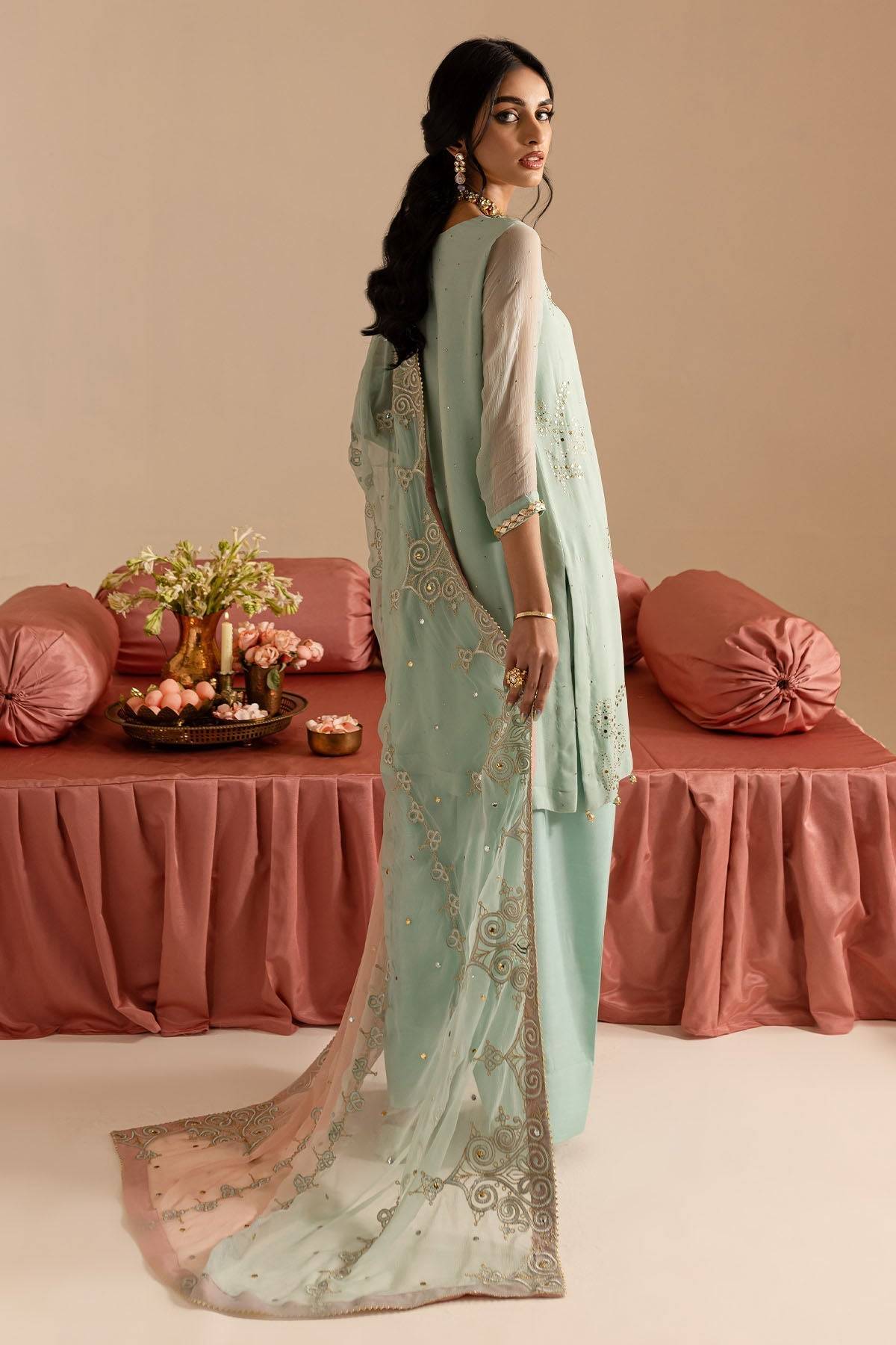 Nureh | Mukeshkari Formals | MK-11 by Maria Faisal - Registered Vendor of : Nureh - type : Ladies Clothes - 100% original wedding dresses