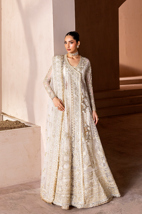 Emaan Adeel | Clay Couture | AUREA - Formal Dress - available at Maria Faisal in UK and USA.