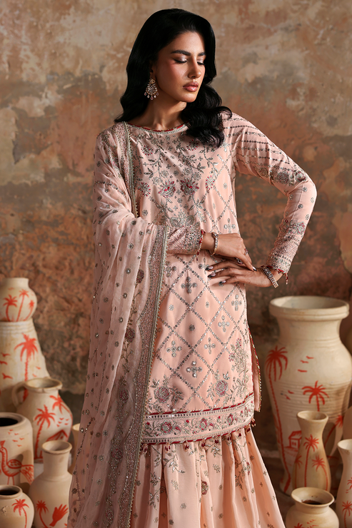Emaan Adeel | Afsana e Silk | NAZNEEN - Formal Dress - available at Maria Faisal in UK and USA.