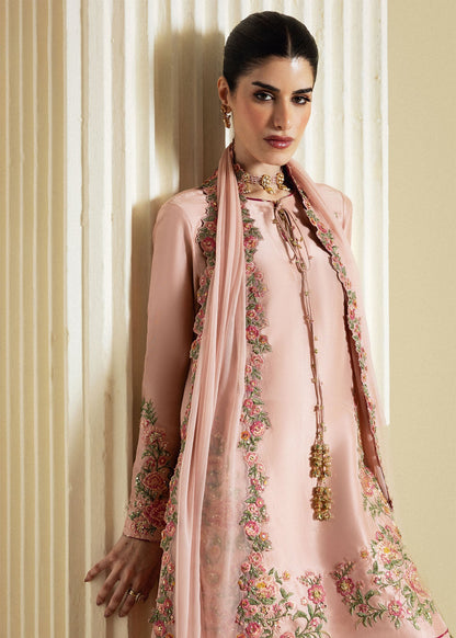 Hussain Rehar | Luxury Pret 26 | Zahra - Luxury Dress - available at Maria Faisal in UK and USA.