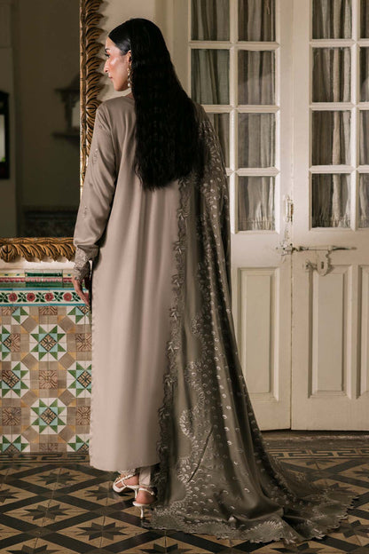 Nureh | Exclusive Winter 25 | NE-178 - Casual Dress - available at Maria Faisal in UK and USA.