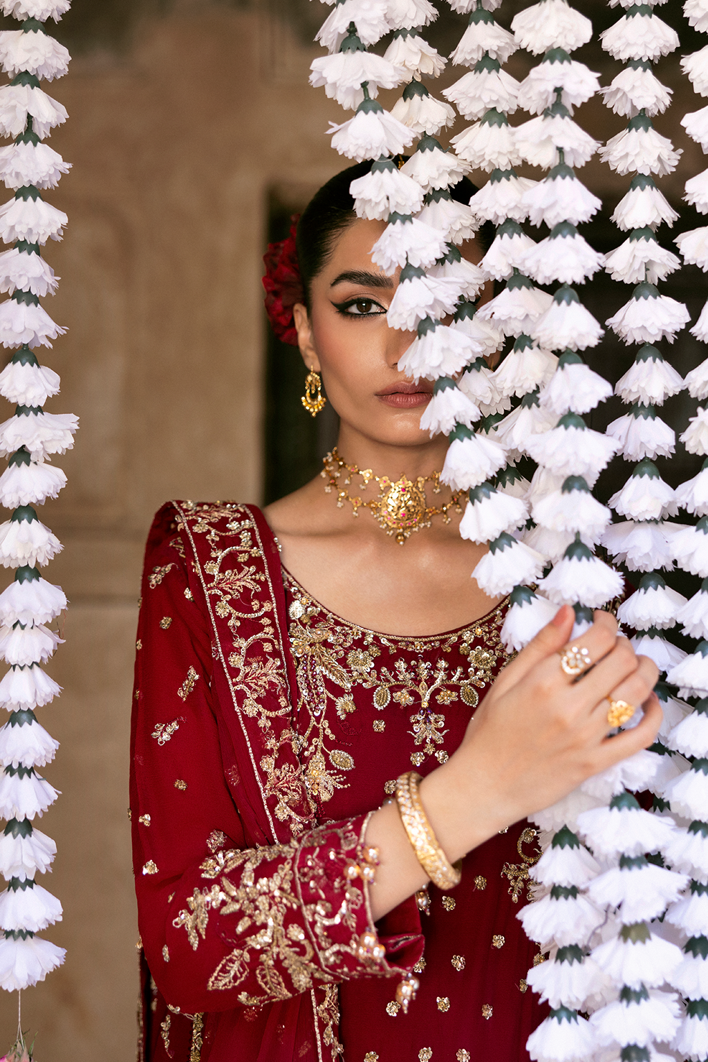 Emaan Adeel I The Empress Wedding Formals I ROSMYN -  - Maria Faisal
