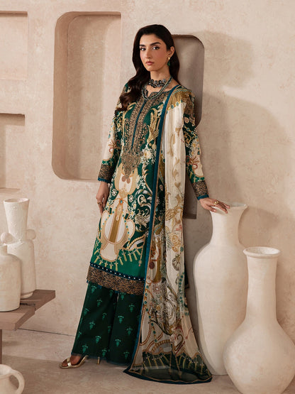 Gulaal | Syra Lawn 26 | Vantae D - 3 - Luxury Dress - available at Maria Faisal in UK and USA.