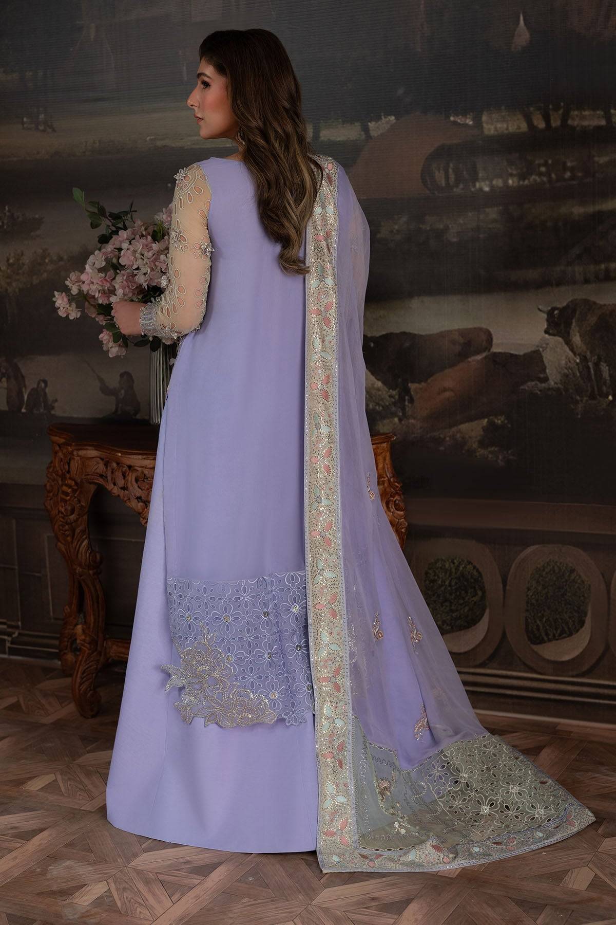 Nureh | Elanora Formals 25 | NEL-70 by Maria Faisal - Registered Vendor of : Nureh - type : Ladies Clothes - 100% original wedding dresses