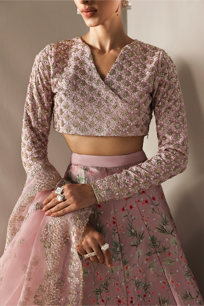 Emaan Adeel | Serein Luxe Silk | PETAL SOFT - Formal Dress - available at Maria Faisal in UK and USA.