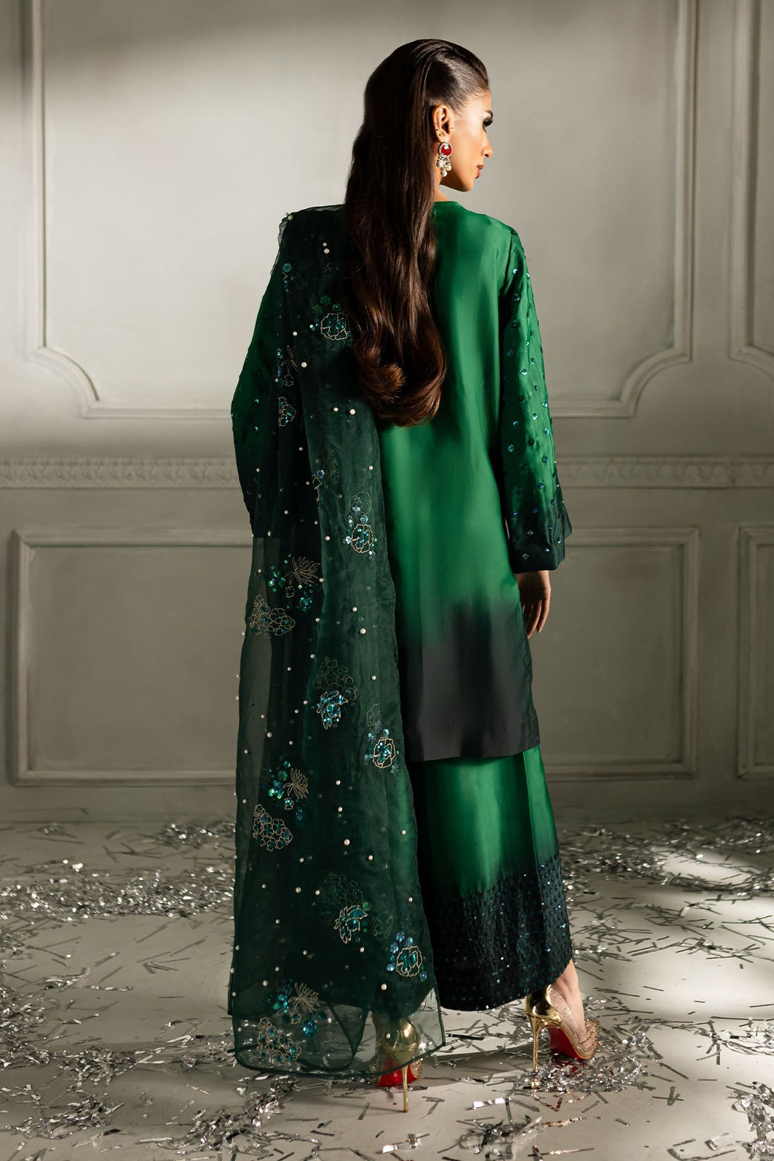 Nureh | Fancy Formals | Ruby Rush TW-09 - Ladies Clothes - Maria Faisal