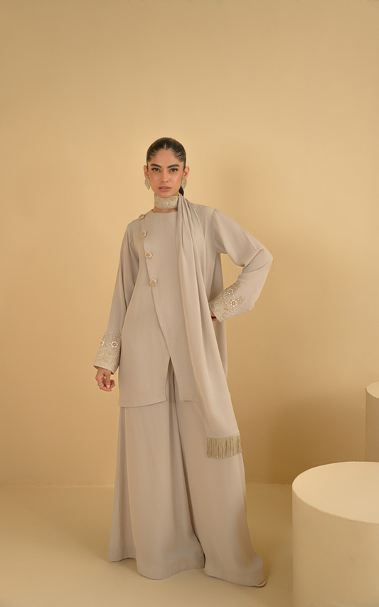 Sana Abbas | La Fiesta | Tessa - Luxury Dress - available at Maria Faisal in UK and USA.