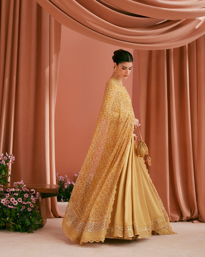 Faiza Saqlain | Roim Silk Edit | Alaa - Luxury Dress - available at Maria Faisal in UK and USA.