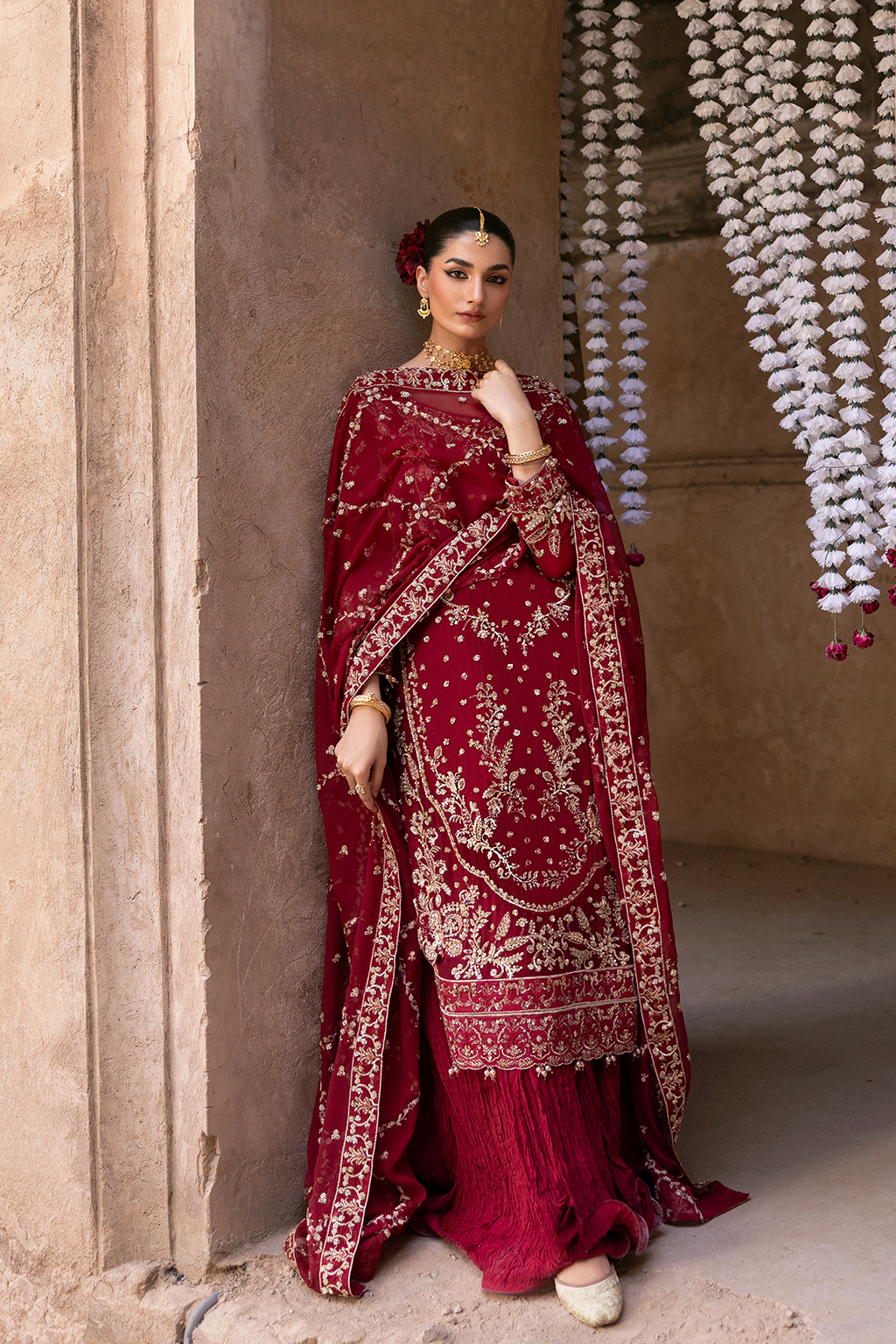 Emaan Adeel I The Empress Wedding Formals I ROSMYN -  - Maria Faisal