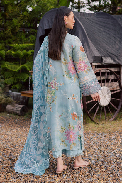 Nureh | Gardenia Lawn 26 | NSG-209 - Dress - available at Maria Faisal in UK and USA.