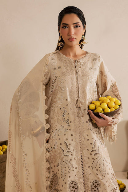 Nureh | Karandi Collection | NE-218 - Luxury Dress - available at Maria Faisal in UK and USA.