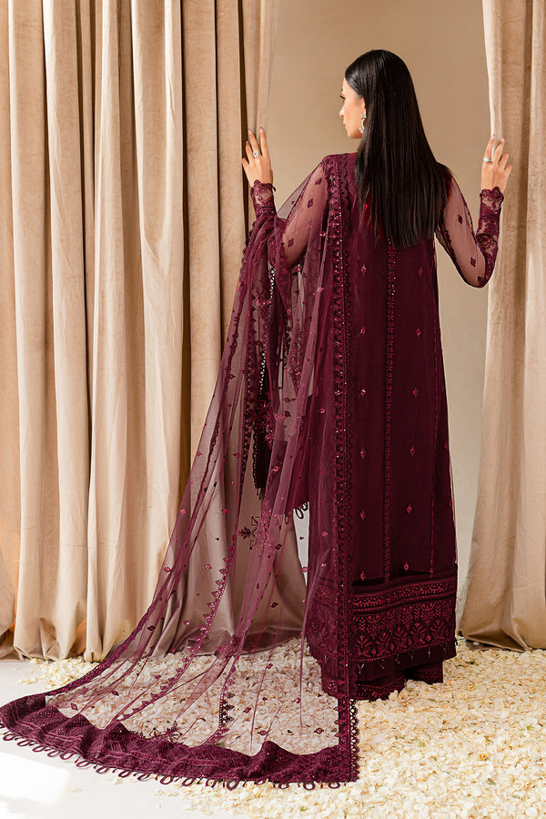 Farasha | Lumiere Formals | CYRA - Designer Dress with Intricate embroidery and embellishments. Shop elegent wedding dress at Maria Faisal.