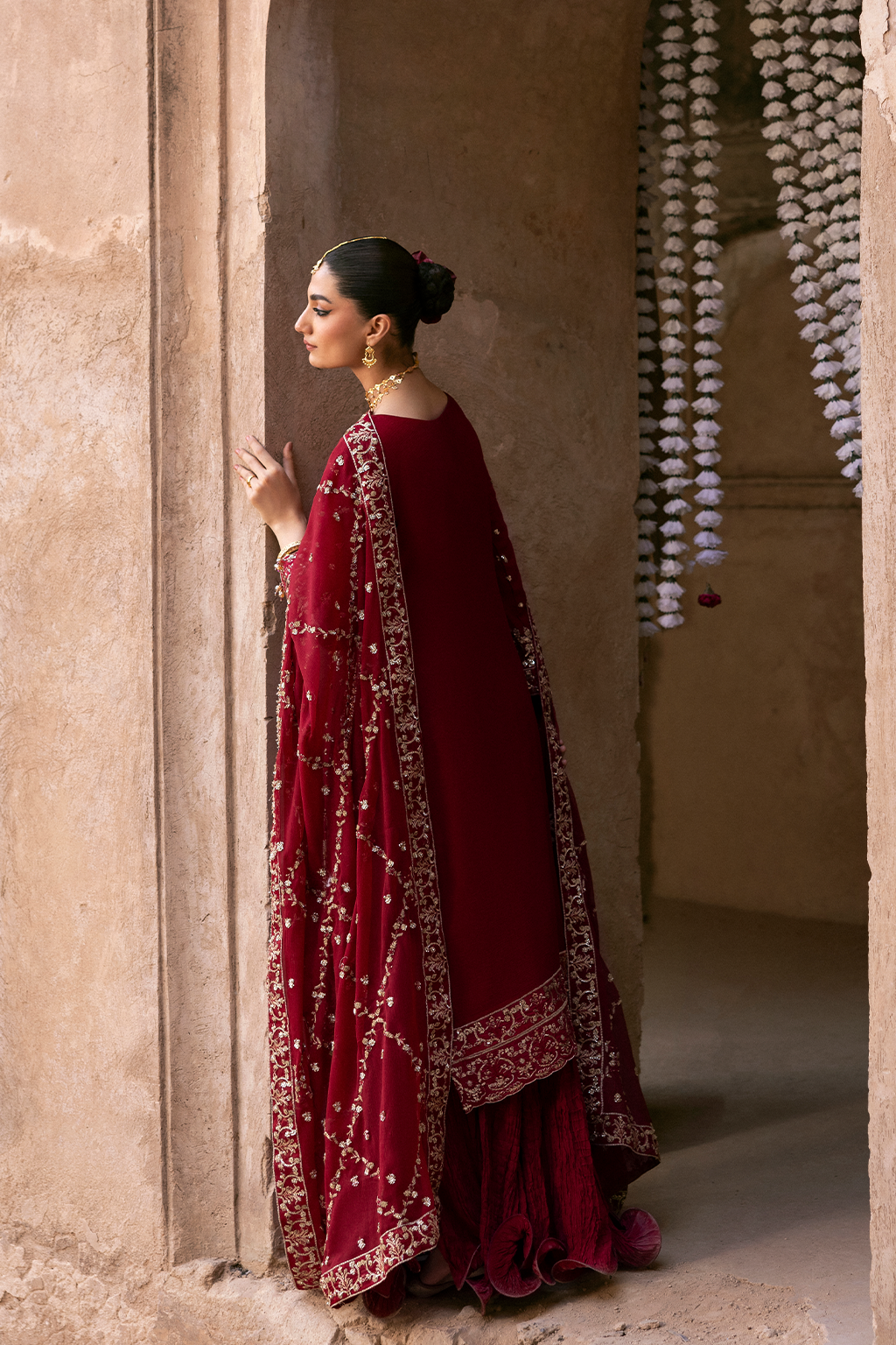 Emaan Adeel I The Empress Wedding Formals I ROSMYN -  - Maria Faisal