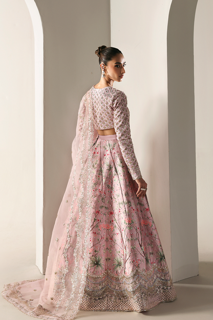 Emaan Adeel | Serein Luxe Silk | PETAL SOFT - Formal Dress - available at Maria Faisal in UK and USA.