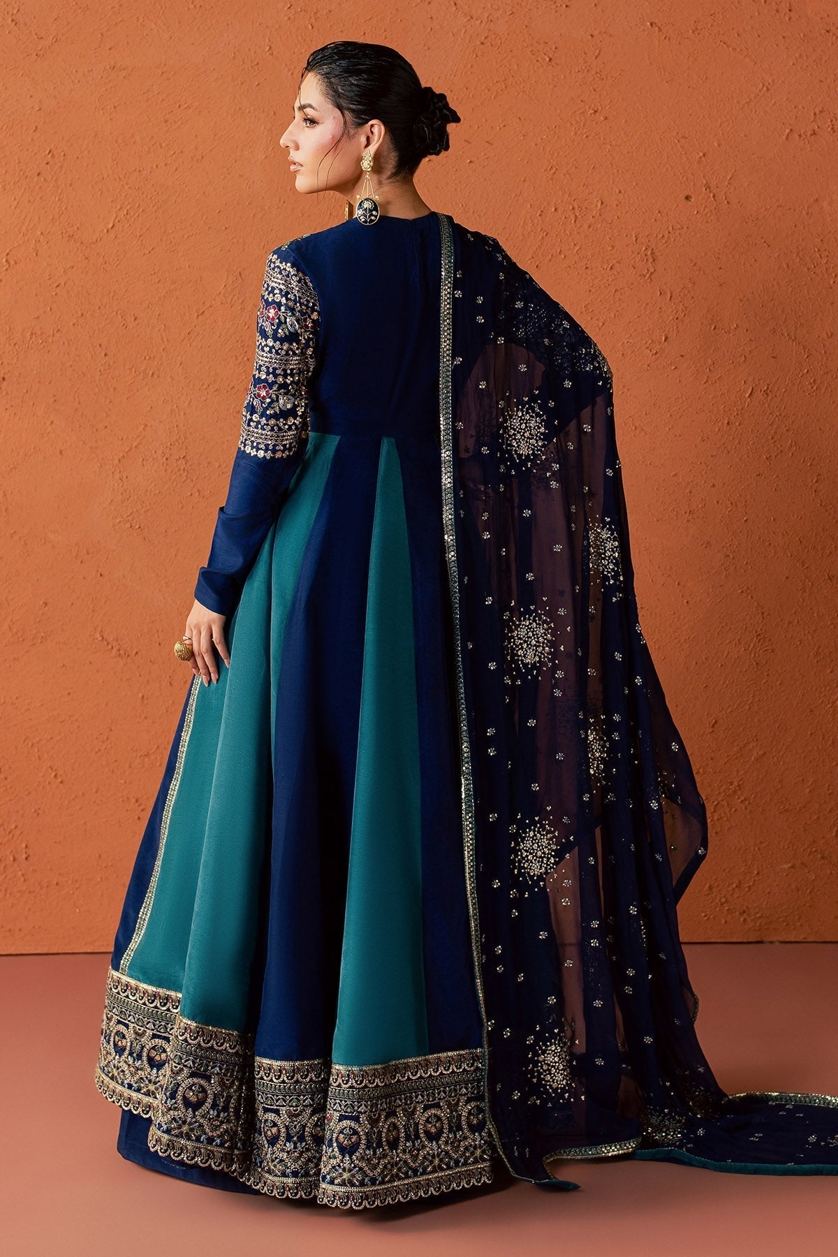 Nureh | Fancy Formal 26 | NP-834 - Formal Dress - available at Maria Faisal in UK and USA.