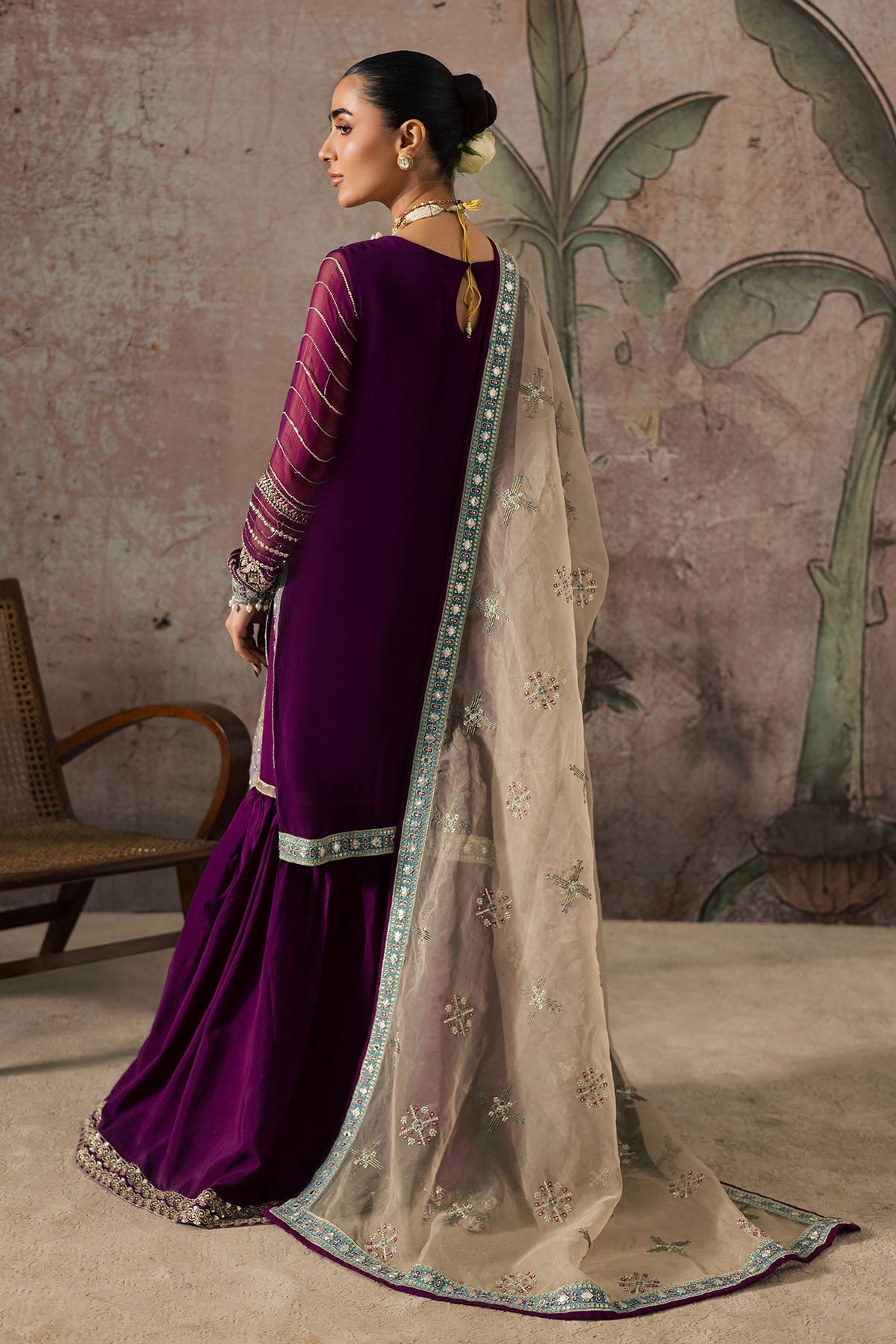 Nureh | Wedding Formals | FP-152 - Wedding Dress - available at Maria Faisal in UK and USA.