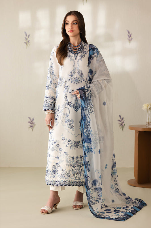 Baroque | Luxury Summer Pret | UF-4423 - Luxury Dress - available at Maria Faisal in UK and USA.