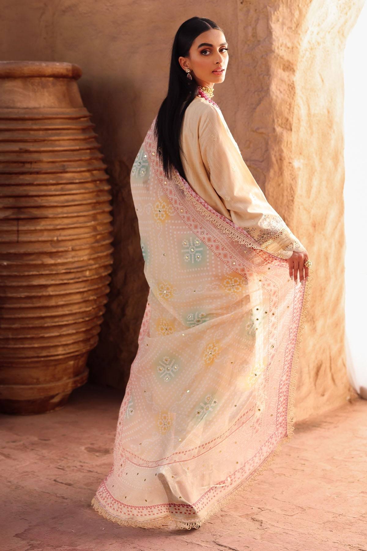 Nureh | Bazaar Lawn | NE-159 by Maria Faisal - Registered Vendor of : Nureh - type : Ladies Clothes - 100% original wedding dresses