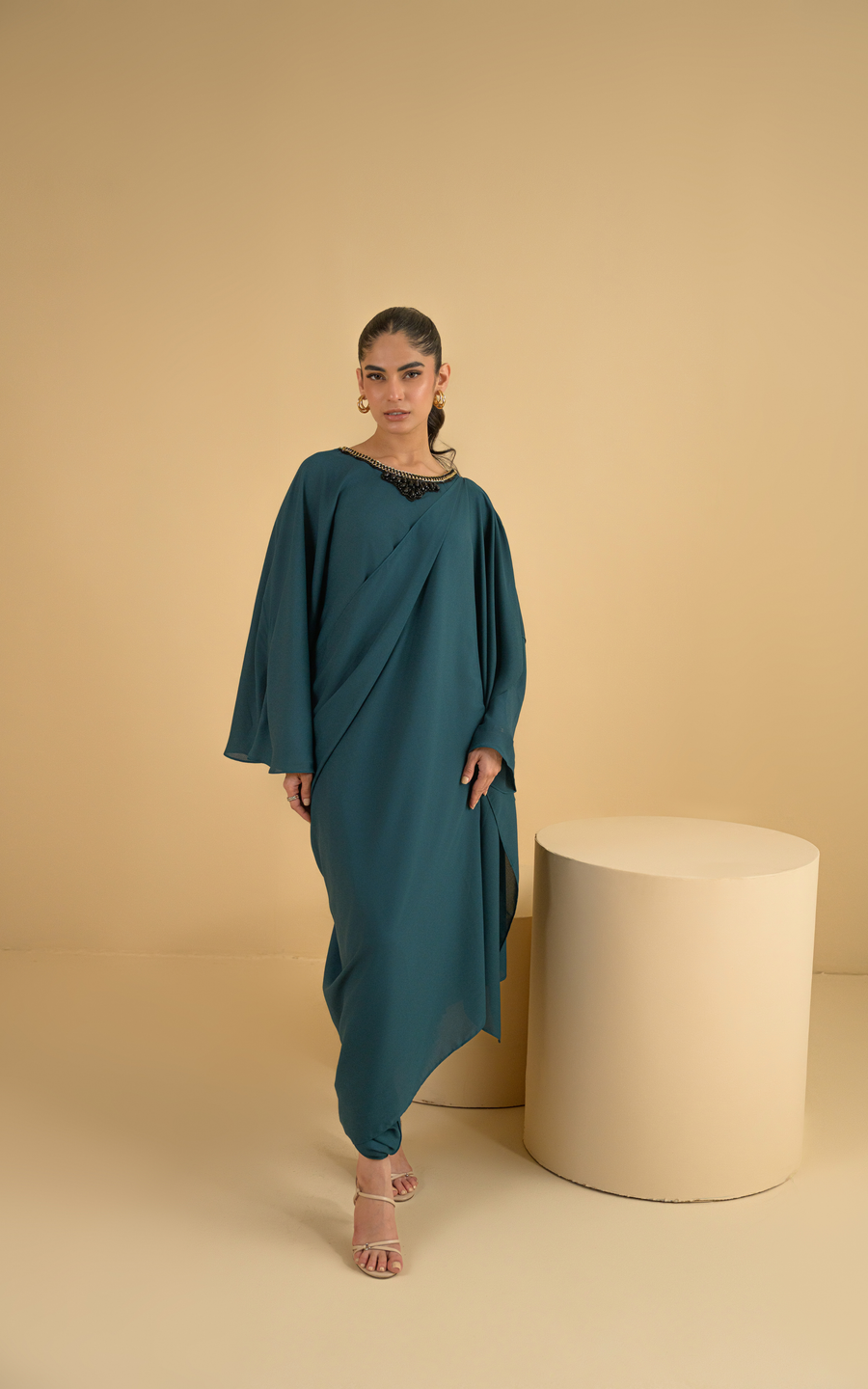 Sana Abbas | La Fiesta |Lira - Luxury Dress - available at Maria Faisal in UK and USA.