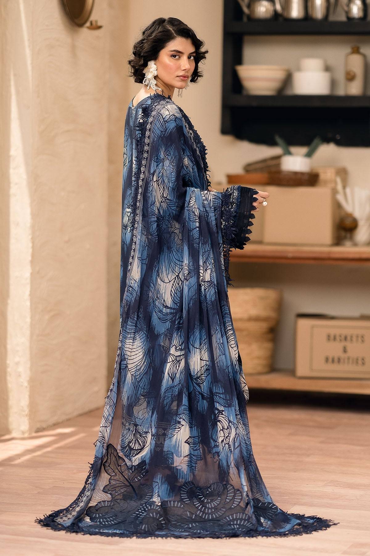 Nureh | Glam Girl Lawn | GL-21 by Maria Faisal - Registered Vendor of : Nureh - type : Ladies Clothes - 100% original wedding dresses