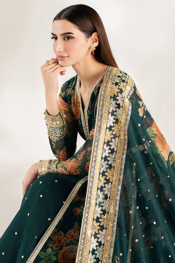 Farasha | Fiorella Formals | Teal Passion - Ladies Clothes - Maria Faisal