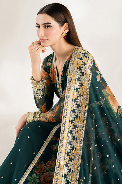 Farasha | Fiorella Formals | Teal Passion - Ladies Clothes - Maria Faisal
