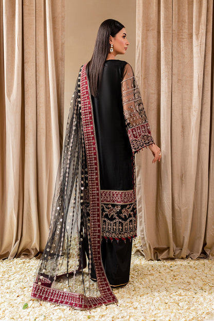 Farasha | Lumiere Formals | NOUR - Designer Dress with Intricate embroidery and embellishments. Shop elegent wedding dress at Maria Faisal.