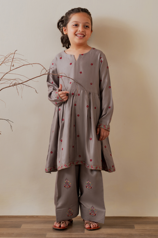 KKG-211 - by Maria Faisal - Registered Vendor of : Kastoor Kids - 100% Original Designer Dress.