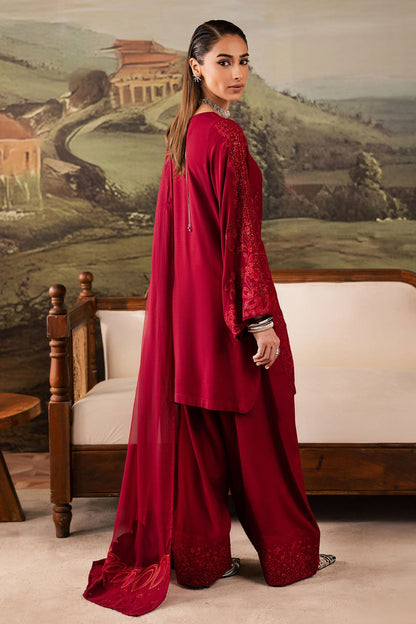 Nureh | Shades of Winter | NP-675 - Casual Dress - available at Maria Faisal in UK and USA.
