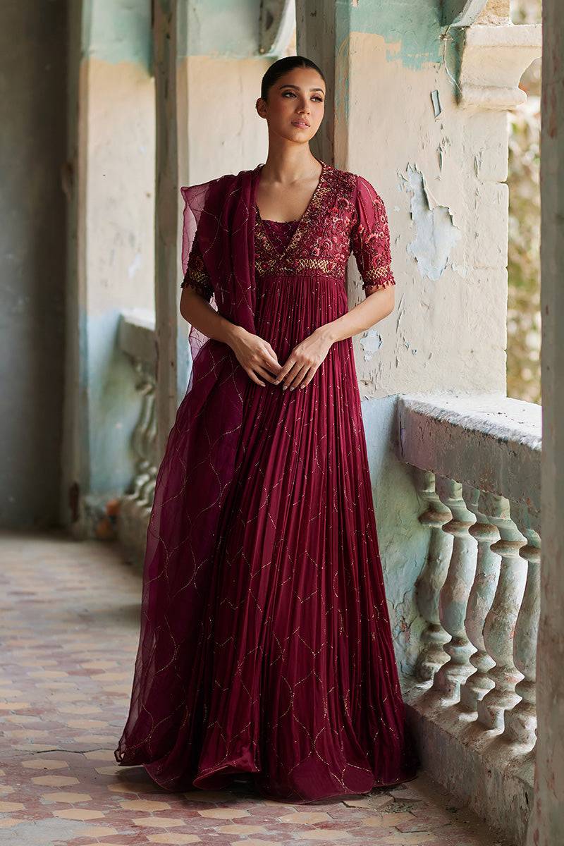 Mina Hassan | Formal Dholki Collection | Arooba by Maria Faisal - Registered Vendor of : Mina Hassan - type : Ladies Clothes - 100% original wedding dresses