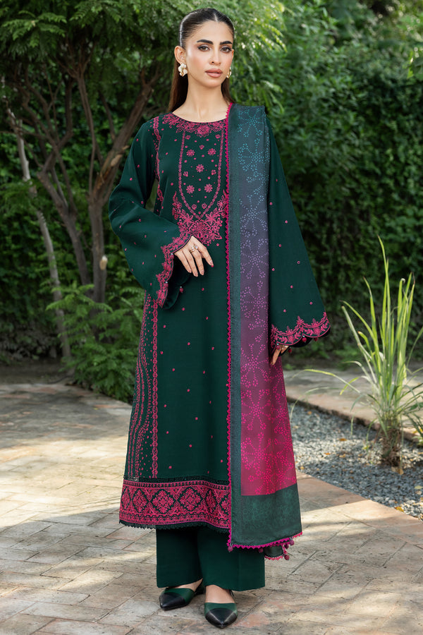 Farasha | Eminence Khaddar 25 | Marven - Casual Dress - available at Maria Faisal in UK and USA.