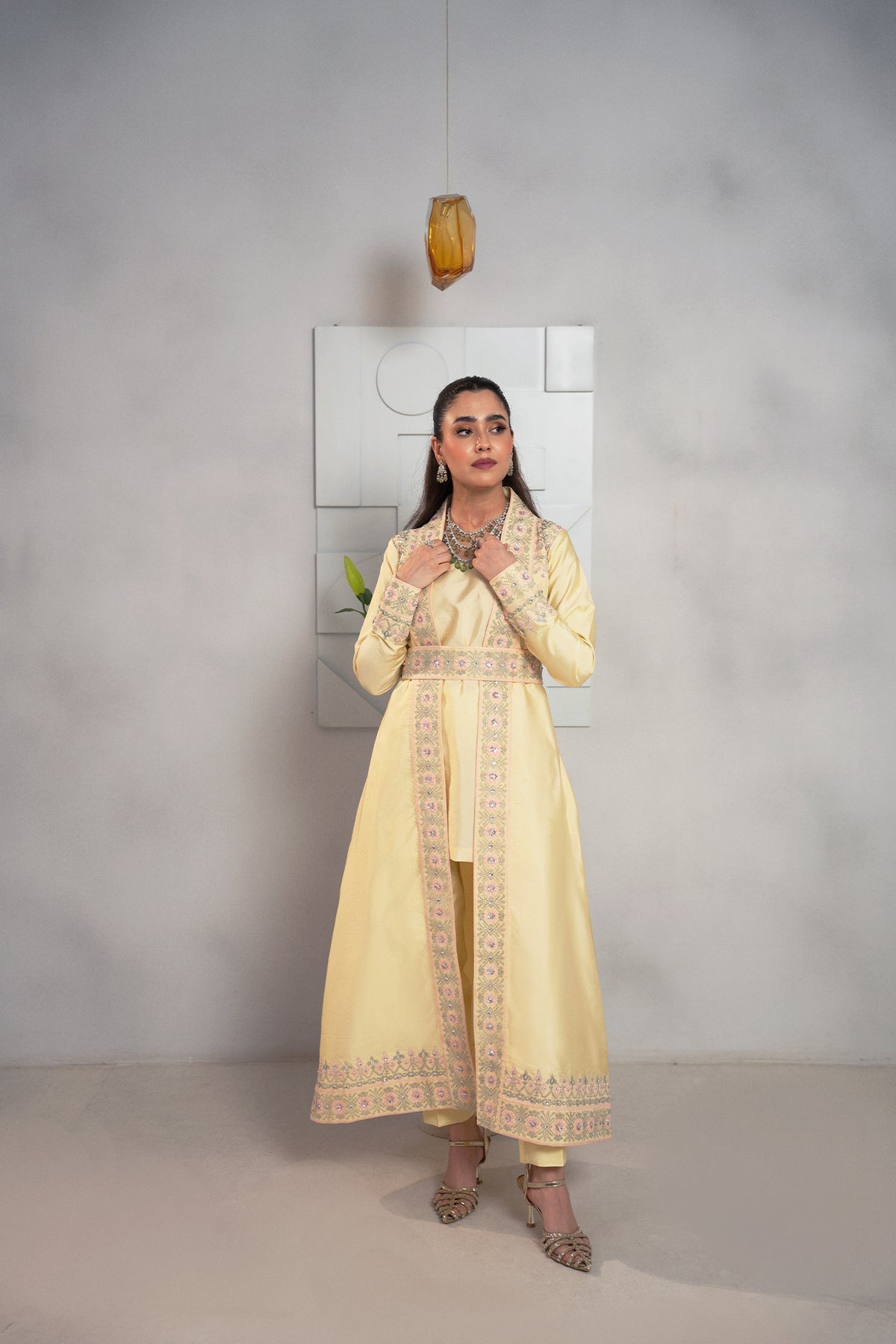 Fozia Khalid | Dilkash Festive Wear 25 | Sahar - Formal Dress - available at Maria Faisal in UK and USA.