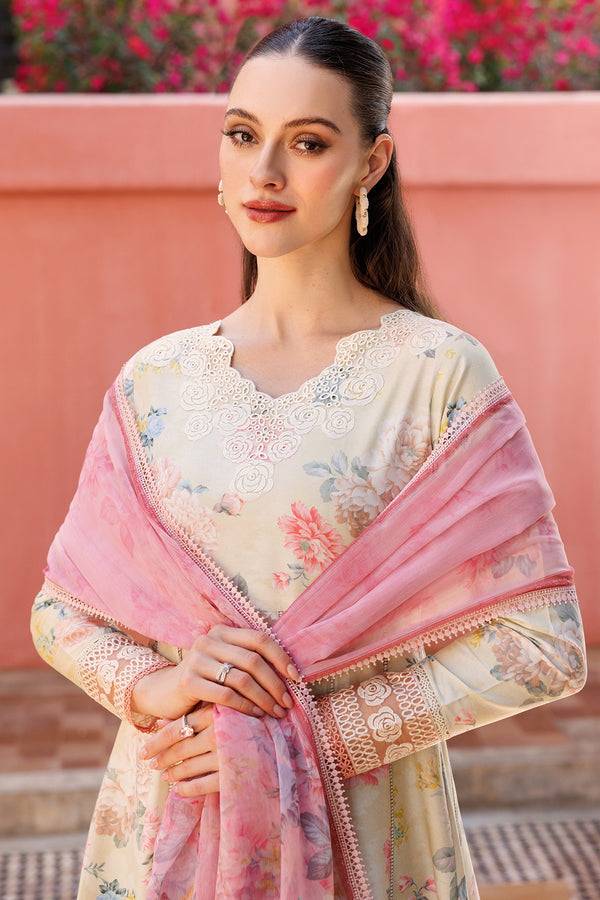 Farasha | Printed Essentials | Meadow Blush by Maria Faisal - Registered Vendor of : Farasha - type : Ladies Clothes - 100% original wedding dresses