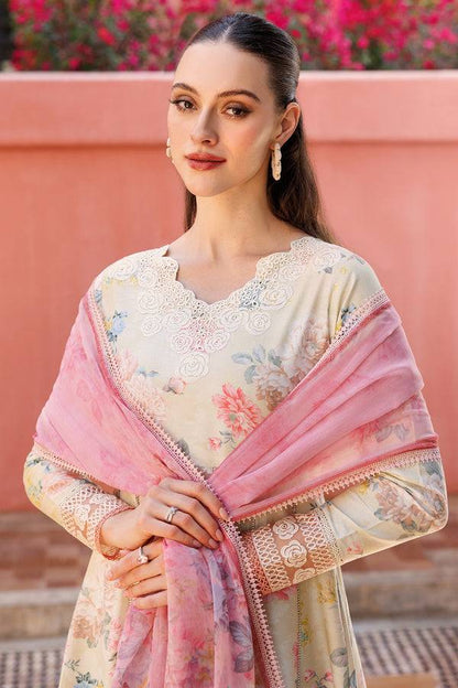 Farasha | Printed Essentials | Meadow Blush by Maria Faisal - Registered Vendor of : Farasha - type : Ladies Clothes - 100% original wedding dresses